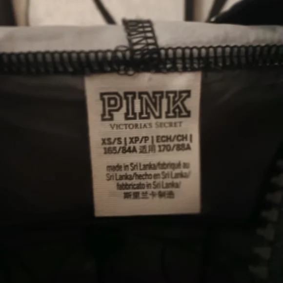 Black PINK Logo Windbreaker Jacket XS/S - Picture 4 of 4